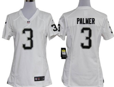 Nike Team Jersey Oakland Raiders 3 Carson Palmer White Game